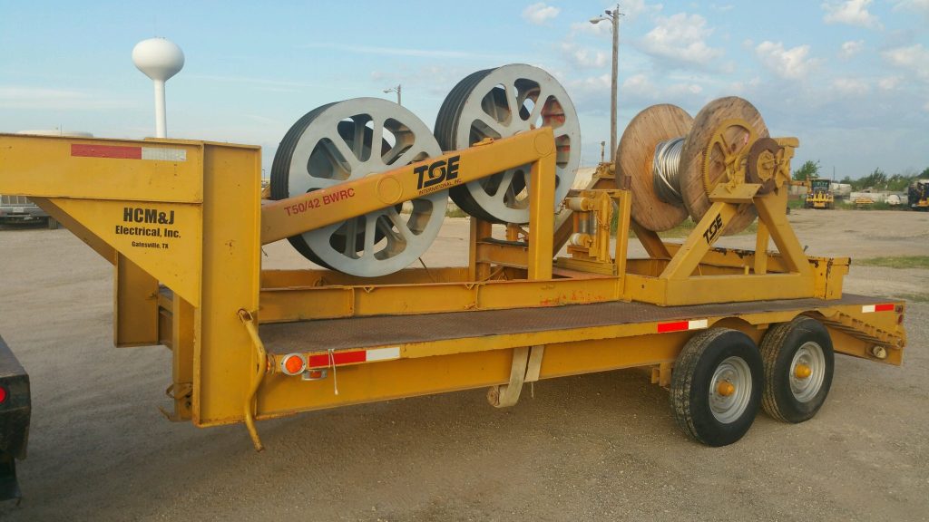 TSE 50/42 Tensioner with Reel Stand